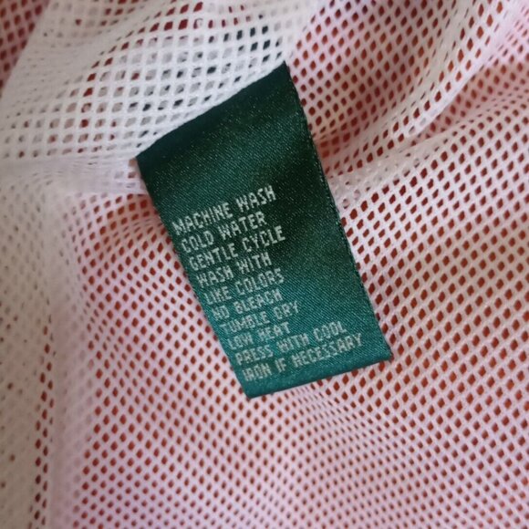 Lauren Ralph Lauren Womens Size 1X Orange Windbreaker Jacket Stowable Hood EUC - Picture 11 of 13